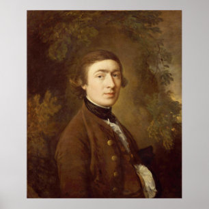 Thomas Gainsborough Self-portrait 1759 Poster