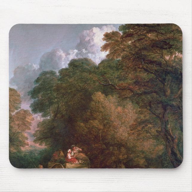 Thomas Gainsborough |The Market Cart, 1786 Mouse Pad (Front)