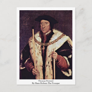 Thomas Howard By Hans Holbein The Younger Postcard