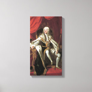 Thomas Hudson King George II Canvas Print