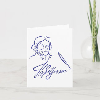 Thomas Jefferson Card