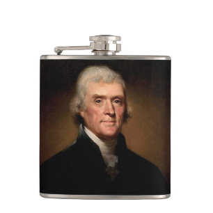 Thomas Jefferson Hip Flask