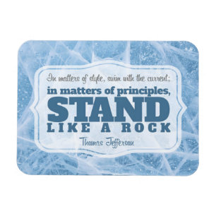 Thomas Jefferson Inspirational Quote "Principle" Magnet