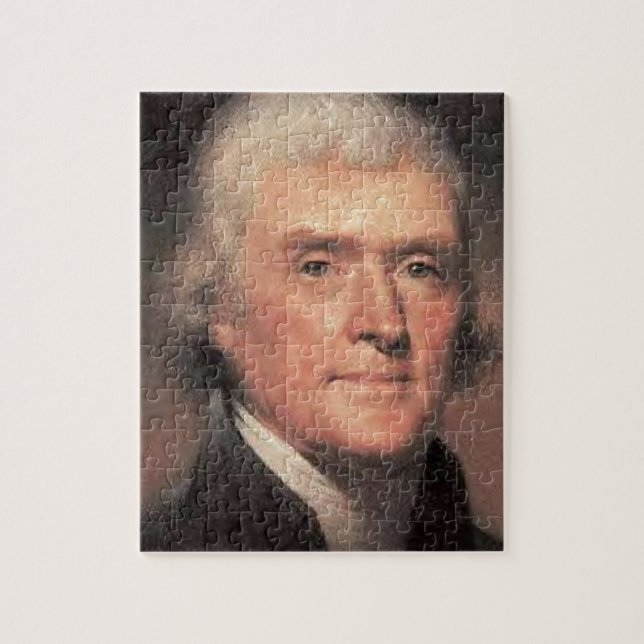 Thomas Jefferson Jigsaw Puzzle (Vertical)