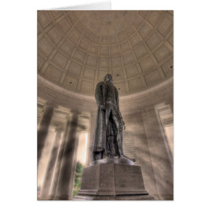 Thomas Jefferson Memorial Bronze Statue