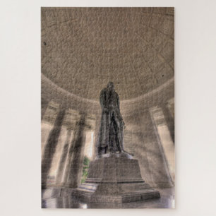 Thomas Jefferson Memorial Bronze Statue Jigsaw Puzzle