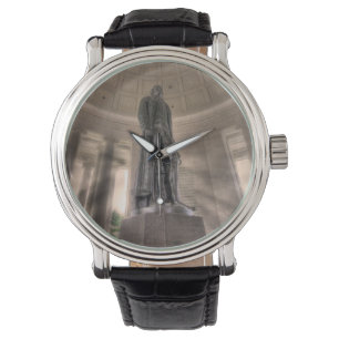 Thomas Jefferson Memorial Bronze Statue Watch