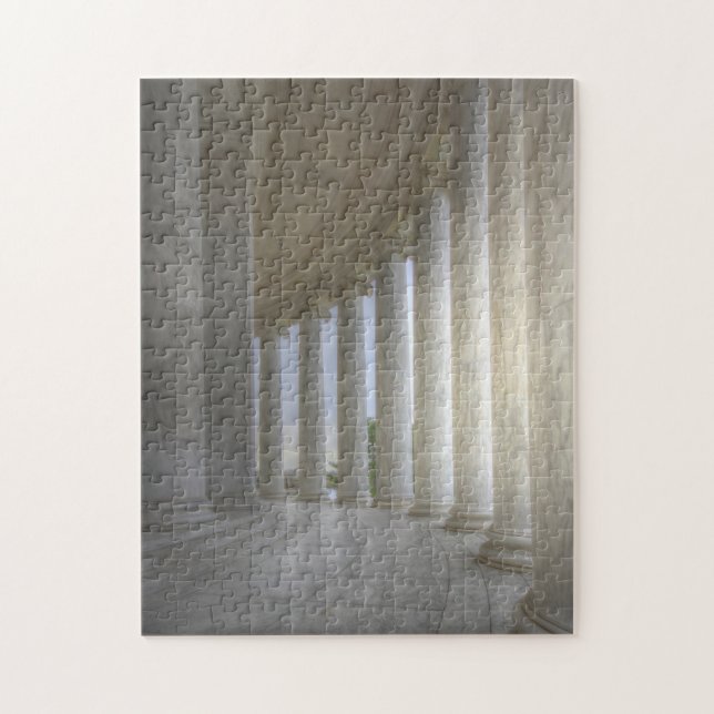 Thomas Jefferson Memorial Circular Colonnade Jigsaw Puzzle (Vertical)
