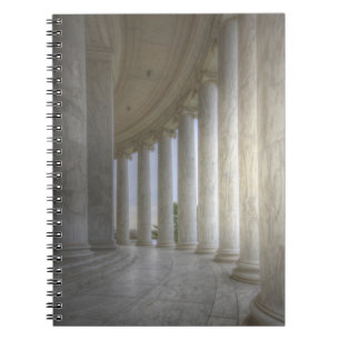Thomas Jefferson Memorial Circular Colonnade Spiral Notebook