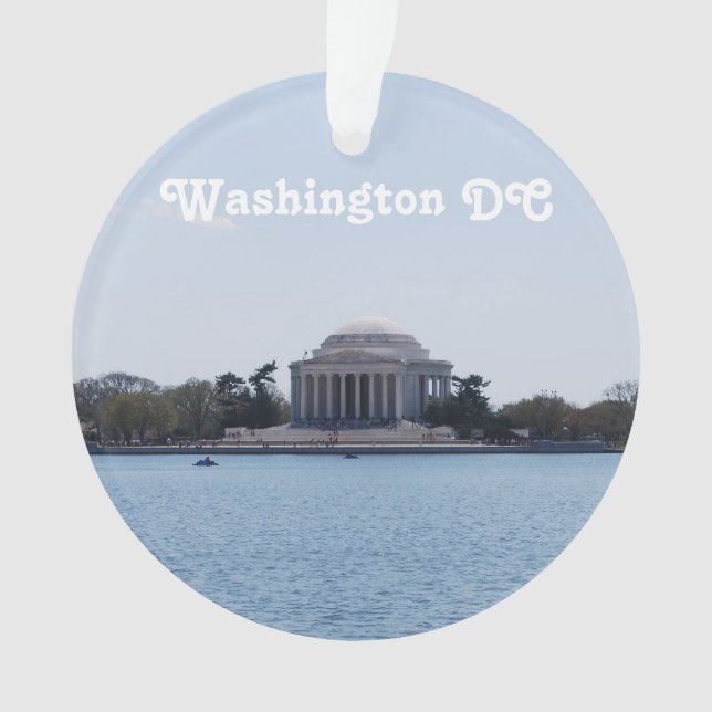 Thomas Jefferson Memorial Ornament (Front)