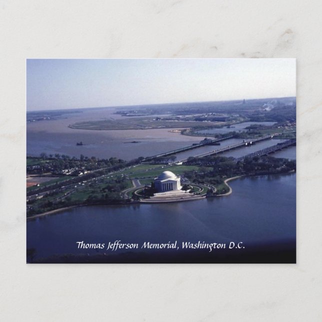Thomas Jefferson Memorial Postcard (Front)