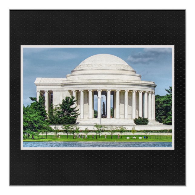 Thomas Jefferson Memorial Poster (Front)
