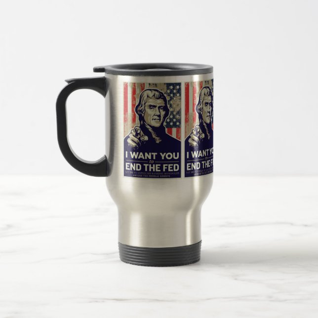 Thomas Jefferson Mugs (Left)