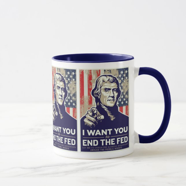 Thomas Jefferson Mugs (Right)