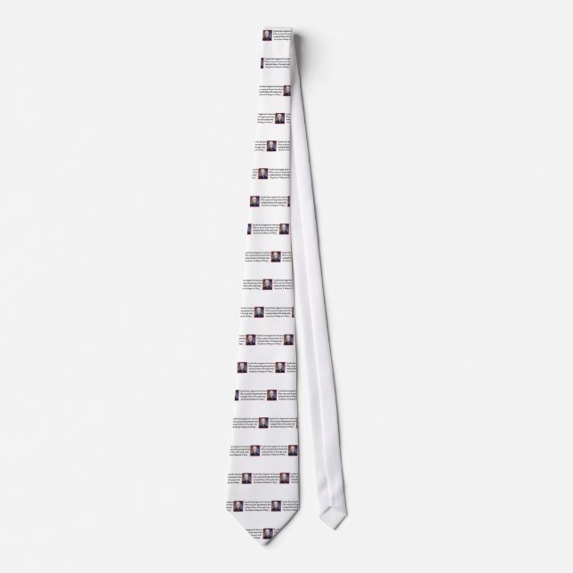 Thomas Jefferson on American Happiness Tie (Front)