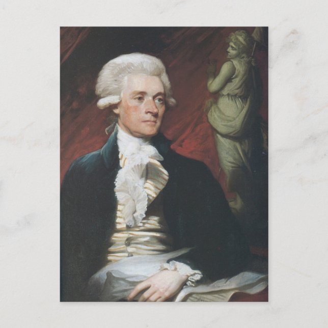 Thomas Jefferson Postcard (Front)