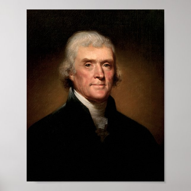 Thomas Jefferson Poster (Front)