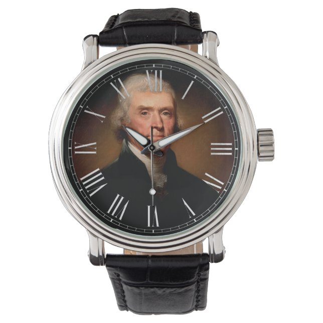 Thomas Jefferson President Vintage Watch (Front)