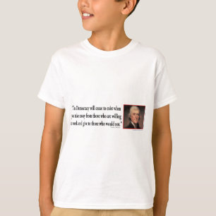 Thomas Jefferson Quotes T-Shirt