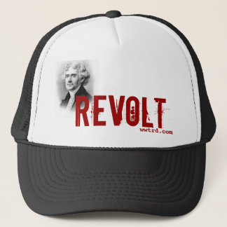 thomas_jefferson, Revolt, wwtrd.com Trucker Hat