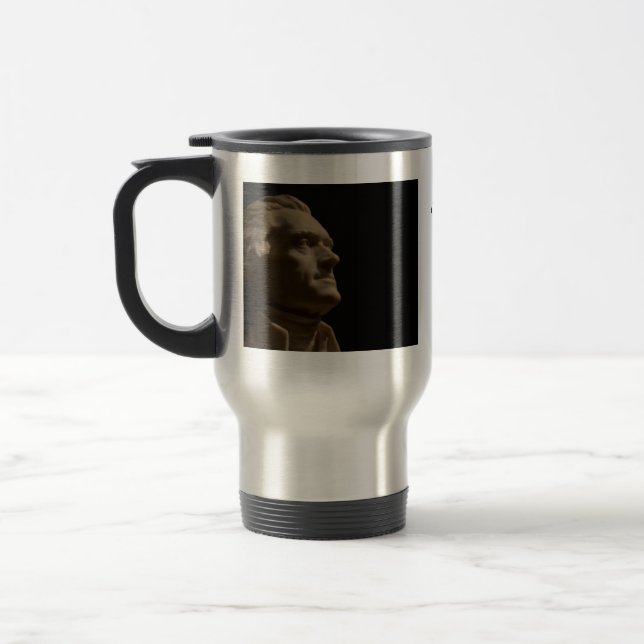 THOMAS JEFFERSON TRAVEL MUG (Left)
