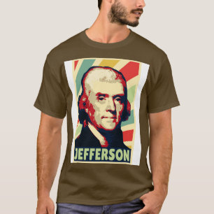 Thomas Jefferson Vintage Colors T-Shirt