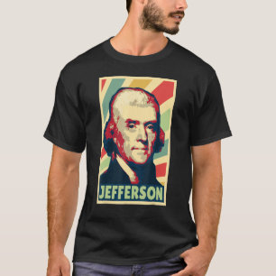 Thomas Jefferson Vintage Colours T-Shirt