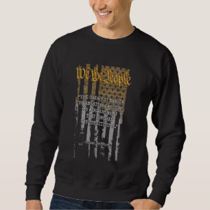 Thomas Jefferson We The People Liberty 4th July Qu Sweatshirt