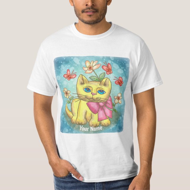 Thomas Kitten Cat  T-Shirt (Front)