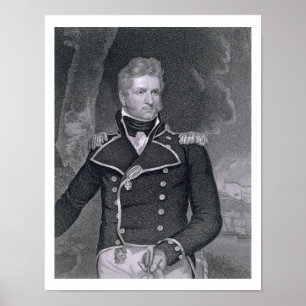 Thomas Macdonough (1783-1825) engraved by John B. Poster