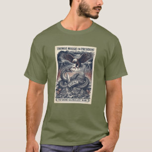 Thomas Massie 2028 Anti War Constitution T-Shirt