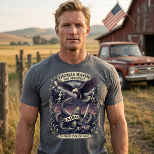 Thomas Massie For President 2028 Liberty T-Shirt