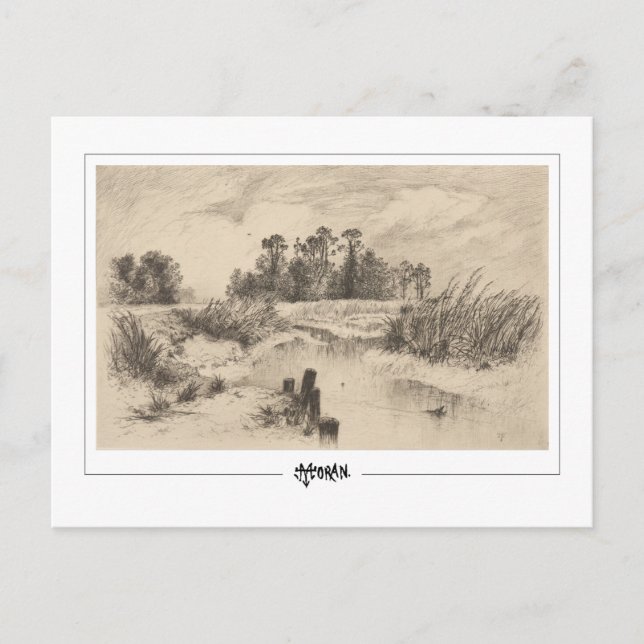 Thomas Moran #440 - Fine Art Postcard (Front)