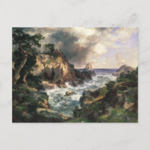 Thomas Moran - Point Lobos, Monterey, California Postcard