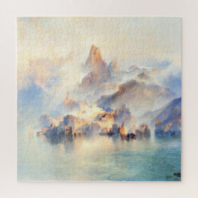 Thomas Moran - The Dream City Jigsaw Puzzle (Vertical)