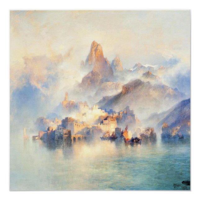 Thomas Moran - The Dream City Poster (Front)
