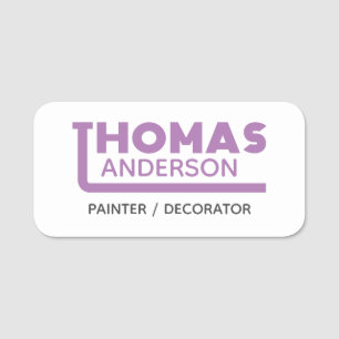 Thomas Name Tag