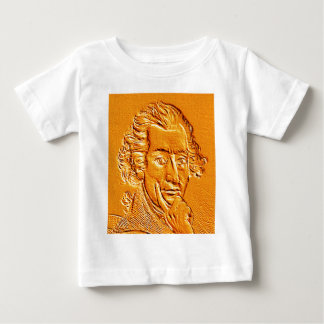 Thomas Paine portrait in gold Baby T-Shirt