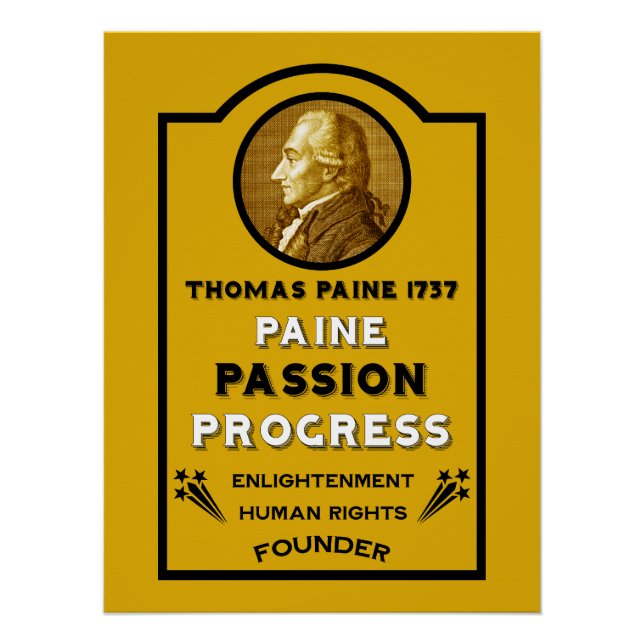 Thomas Paine Poster (Front)