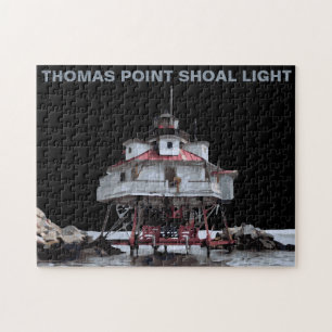 THOMAS POINT LIGHT JIGSAW PUZZLE