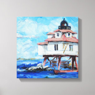 Thomas Point Lighthouse Canvas Print
