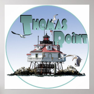 Thomas Point Lighthouse Poster