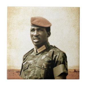 Thomas Sankara - Burkina Faso - African President Tile
