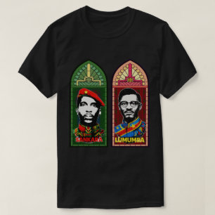 Thomas Sankara Patrice Lumumba Pan African art T-Shirt