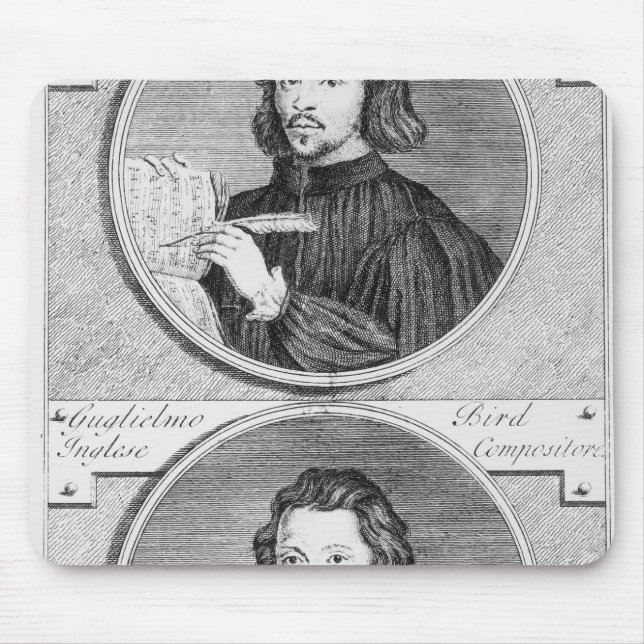 Thomas Tallis and William Byrd Mouse Pad (Front)