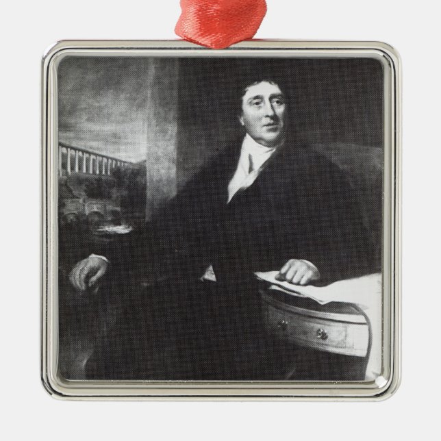 Thomas Telford, 1831 Metal Tree Decoration (Front)