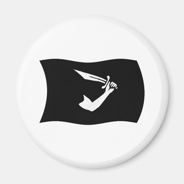 Thomas Tew Flag Magnet (Front)