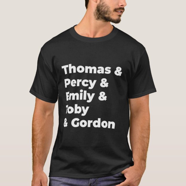 Thomas The Train Shirts Thomas Train Names Thomas  (Front)
