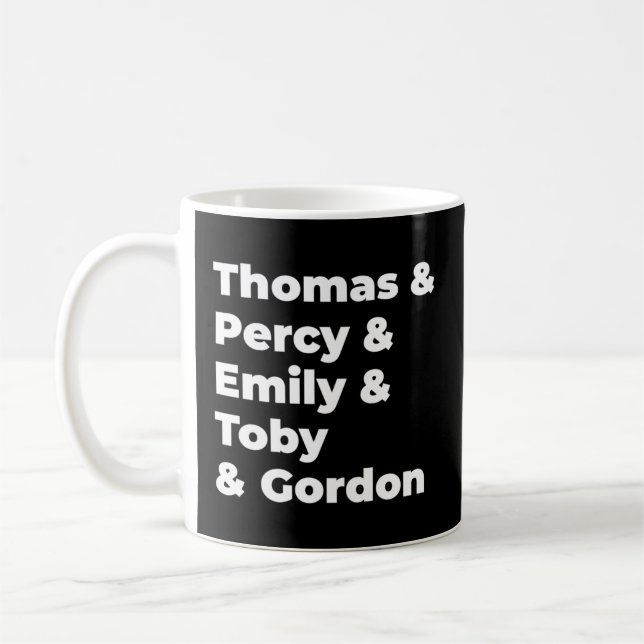 Thomas The Train Thomas Train Names Thomas Train Coffee Mug (Left)