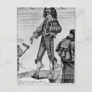 Thomas Urquhart, 1641 Postcard